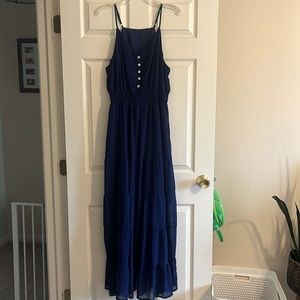Navy Maxi Dress